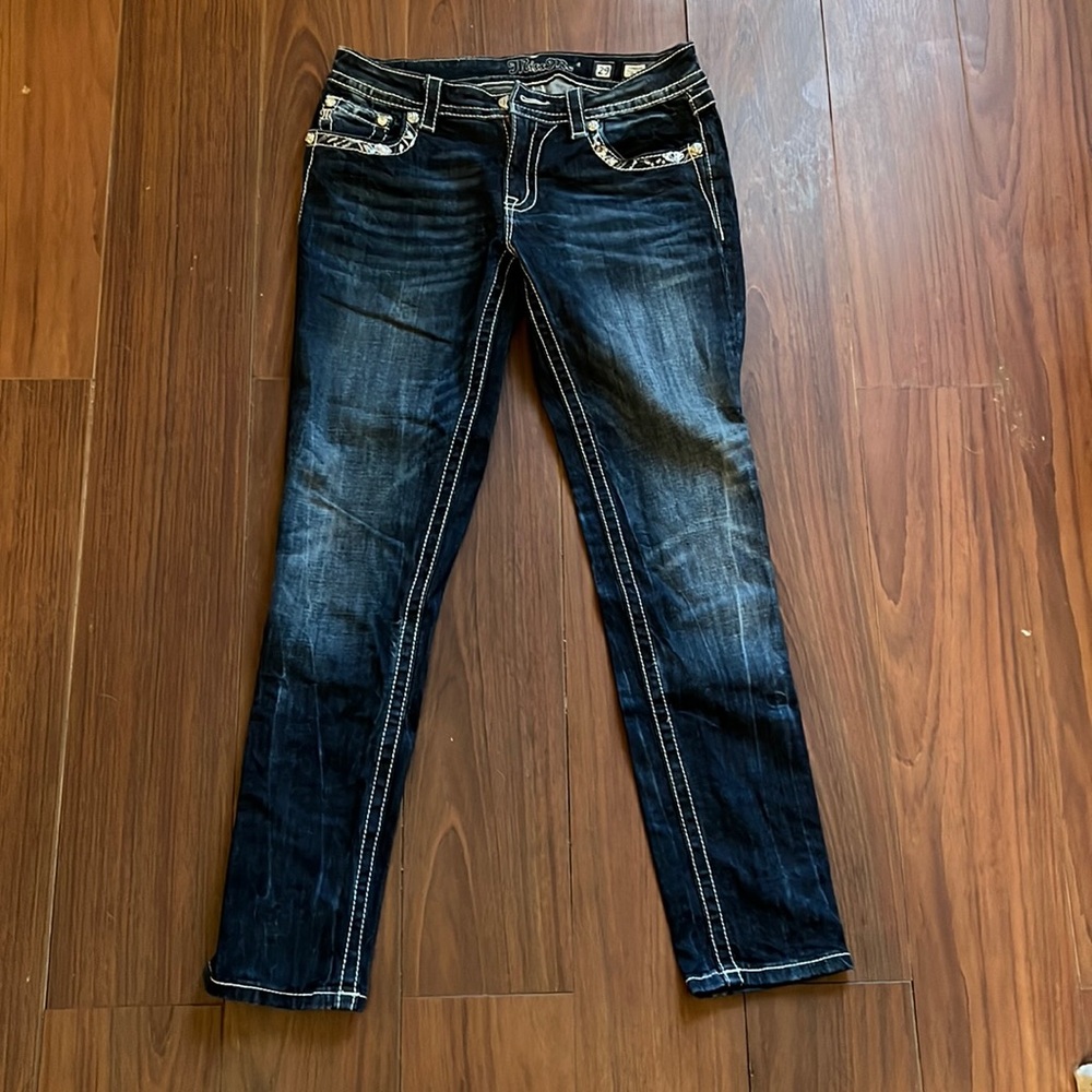 Miss me Jeans size 29. Only Worn once, if any at all. Perfect condition.